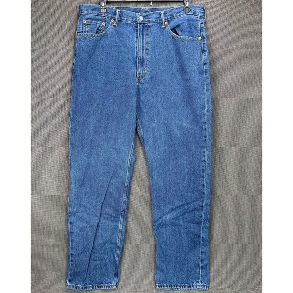 Levi's Other - Levis 550 Mens Size W38 L34 Blue Relaxed Fit Straight Leg Denim Jeans
